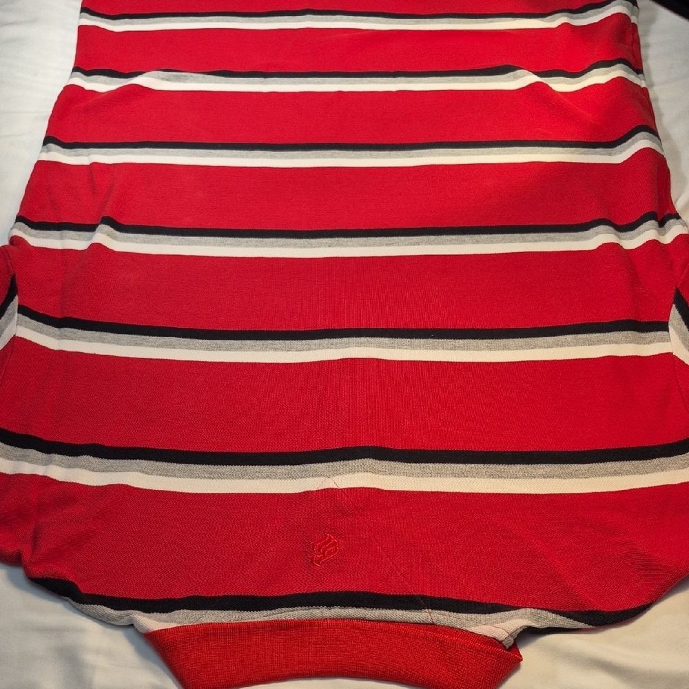 Rocawear 3XL Polo Red and Black Mens Shirt Classic Design - Picture 6 of 10